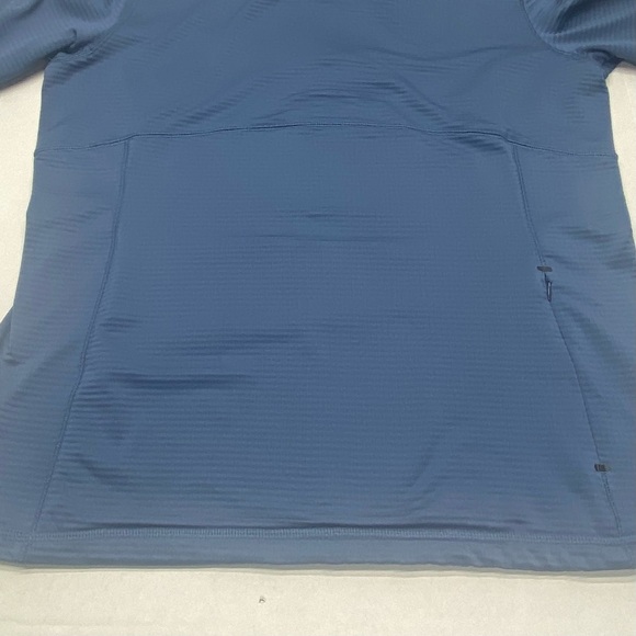 Orvis Blue Quarter-Zip Pullover Women’s Large Side Rear Pocket CASUAL COMFY - Picture 6 of 8